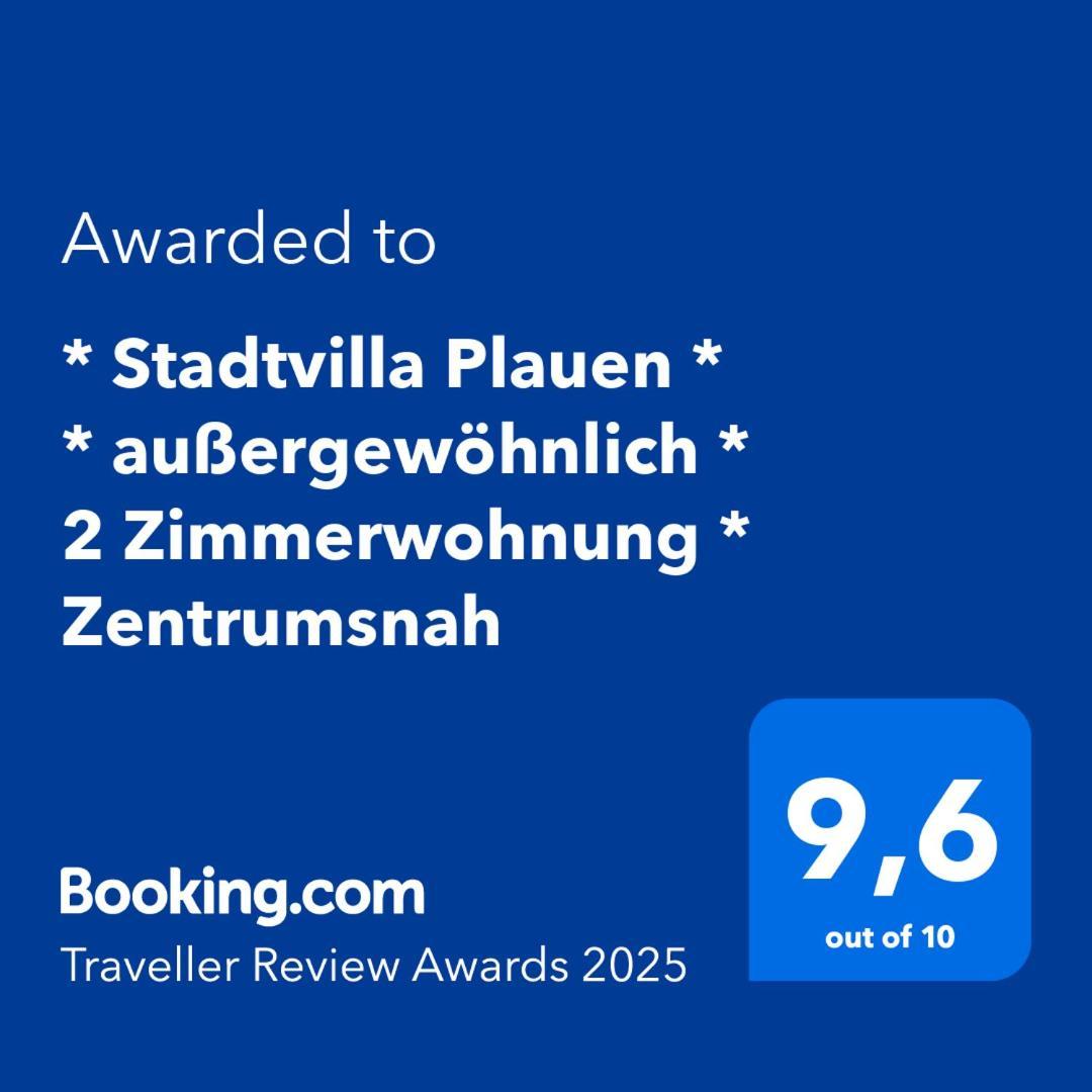 * Stadtvilla Plauen * * Aussergewoehnlich * 2 Zimmerwohnung * Zentrumsnah Екстериор снимка